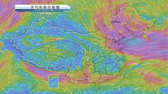 河南的雪也赶着跨年来了 跨年雪备受关注