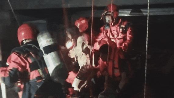 湖南一小区车库被淹 3人遇难 生死救援22小时