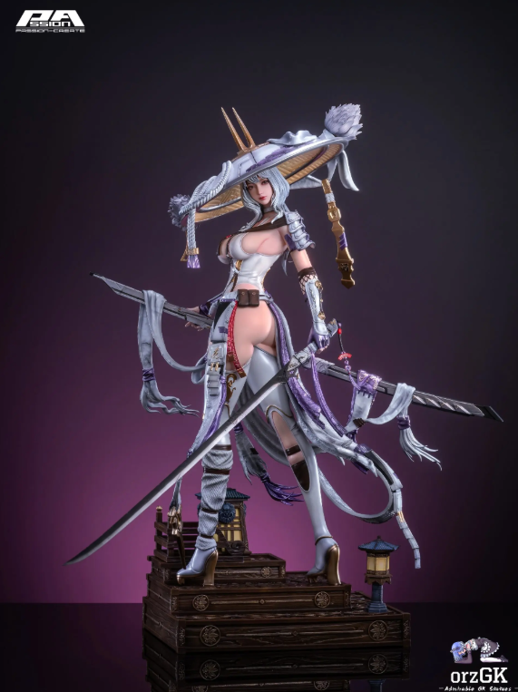 《剑星》×《妮姬》“红莲”大尺度雕像 翘臀挺立很性感