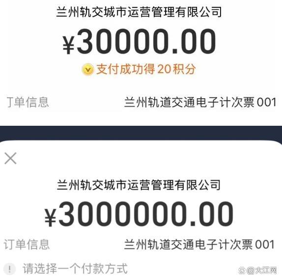 系统故障导致异常支付，地铁卡购买遭遇巨额失误，3万元误付300元地铁卡事件