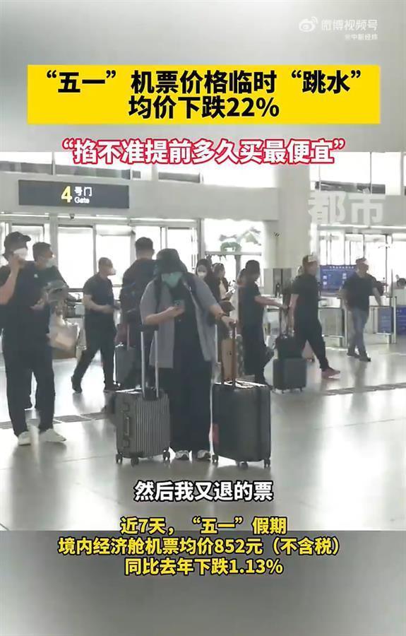 机票跳水背后：供需变化与天气影响成关键