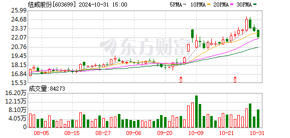 华安证券给予纽威股份买入评级