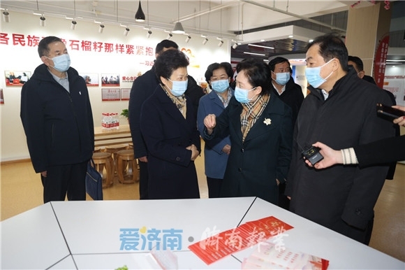 山东省政协主席葛慧君到济南调研，孙立成孙述涛雷杰等同行