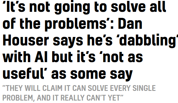 R星前联合创始人:AI之于游戏开发还没有人们想象那么给力