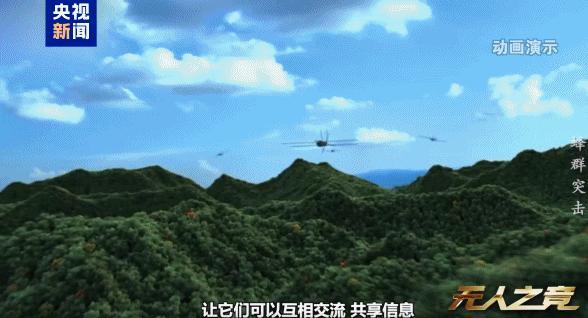 我国无人机蜂群作战系统战力几何？协同侦察自主打击