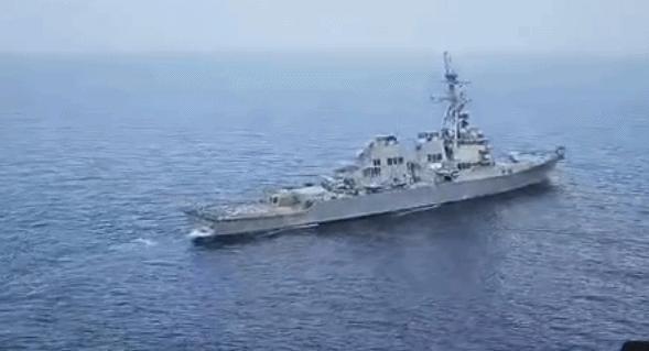美國驅(qū)逐艦在阿曼灣接近“伊朗控制水域” 對峙后撤離