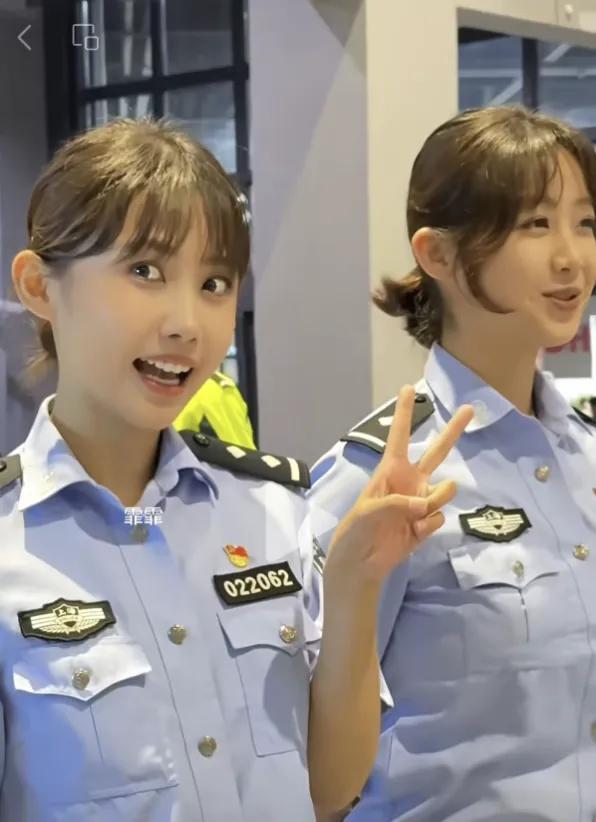 女警撞脸邱淑贞走红 本人回应