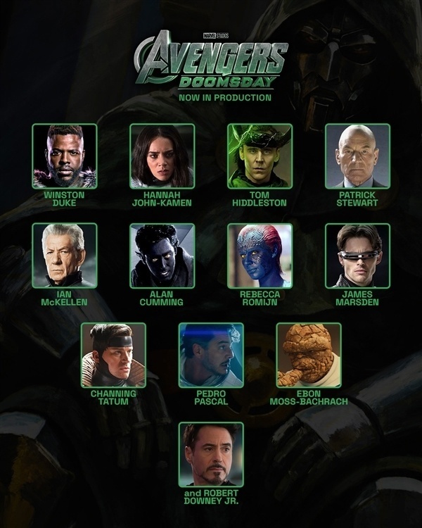 X 战警归来！漫威《复仇者联盟 5》第三支贴片预告泄露，万磁王 X 教授握手、镭射眼经典战衣亮相