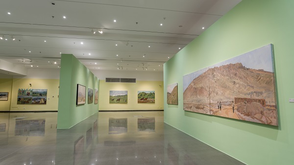画布之上,看见土地与人:张路江油画展在浦城美术馆/范迪安美术馆开幕