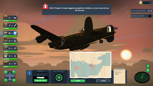 Steam喜加一 管理策略游戏《轰炸机小队》免费领