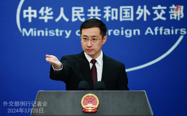 米高官の中国に関する誤った発言に断固反対し、厳正な交渉を申し入れ＝外交部
