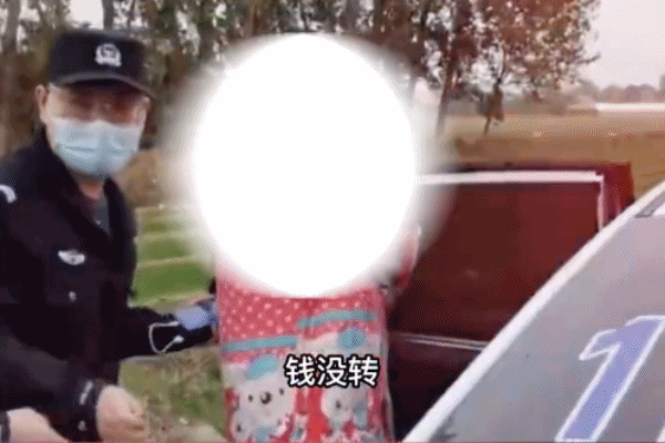 女子躲麦田给骗子转账民警赶赴劝阻