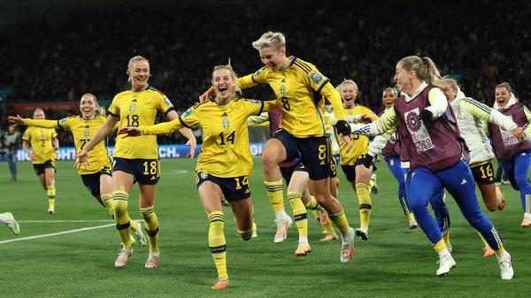 界杯卫冕冠军爆冷出局，美国女足点球4-5瑞典遭淘汰
