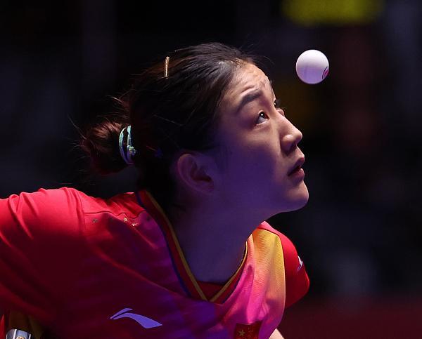 世乒赛：中国女队完胜东道主韩国晋级四强，继续向六连冠目标迈进