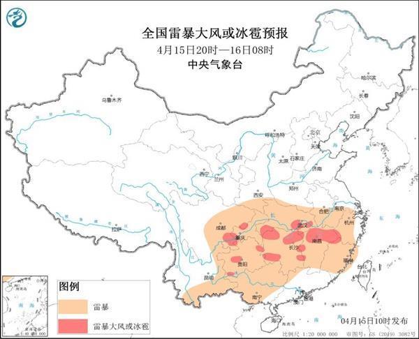 南方局地或再现11级以上雷暴大风 警惕风雹强降水叠加致灾