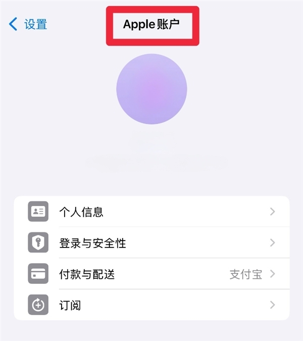 AppleID改名AppleAccount iOS 18预览版已采纳