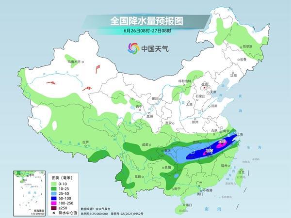 大范围梅雨向北方推进 长江中下游严防次生灾害