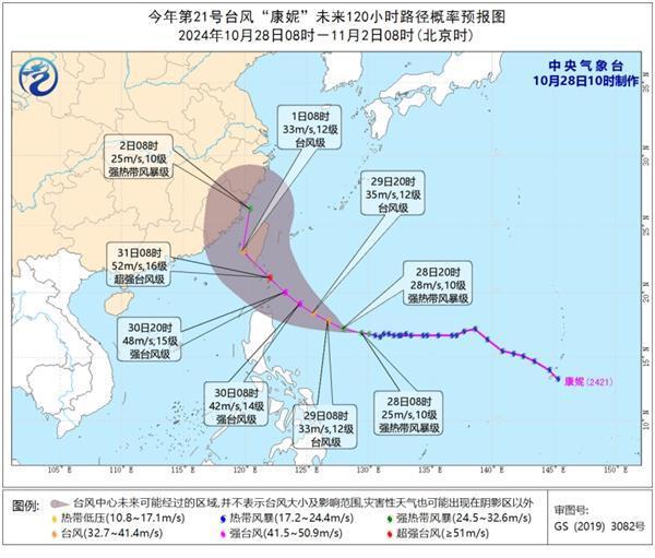 台风康妮来了