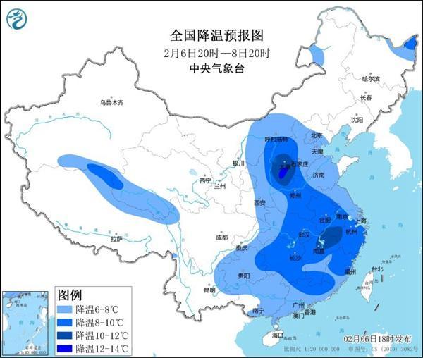 北極想你的風(fēng)又吹到家門口 寒潮速凍全國(guó)