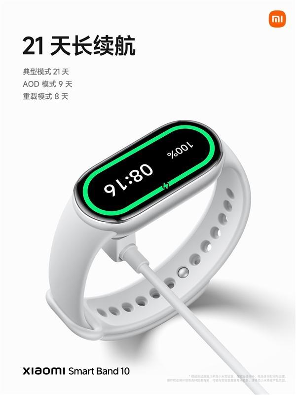 小米手環(huán)10正式發(fā)布 269元起售 全面升級(jí)亮點(diǎn)多