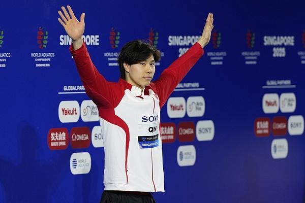 覃海洋从焦虑中解脱 背后得高人指点 心理训练见成效