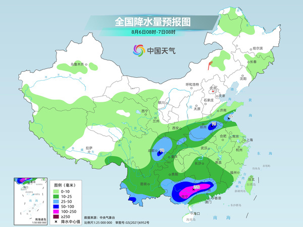 北方强降雨带南下 黄淮华南雨势增强