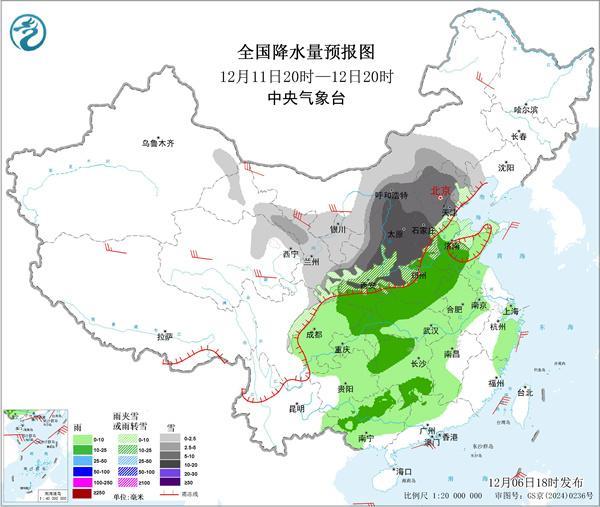 下周大范围雨雨雨雪雪雪 寒潮来袭气温骤降