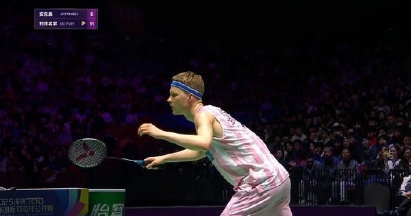 林丹王杯首轮刘阳明宇1