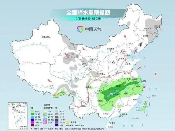 多省份将有大到暴雪 寒潮影响春运