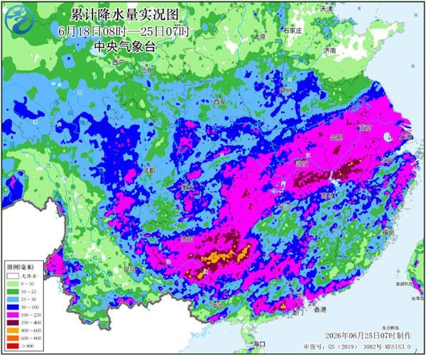 本周末强降雨集中在西南到华南一带