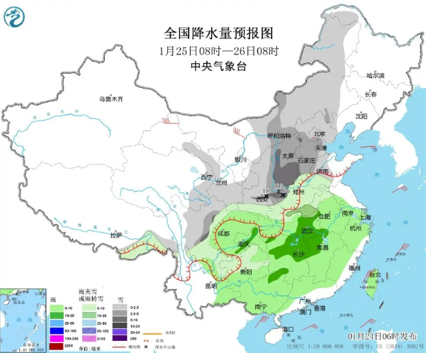 暴雪寒潮来袭 全国多地迎最强降雪