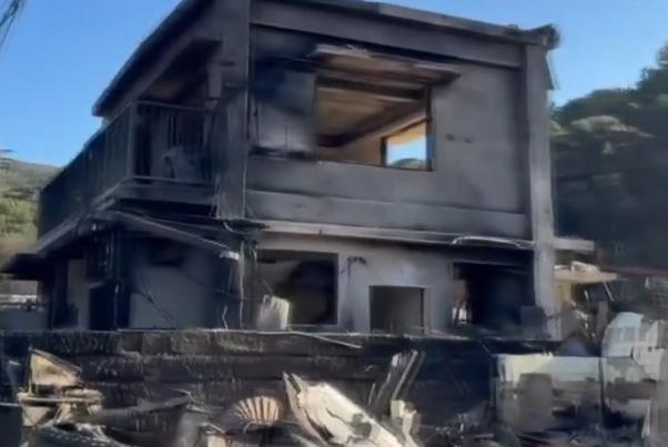 日本大分县火灾持续6天仍未完全扑灭