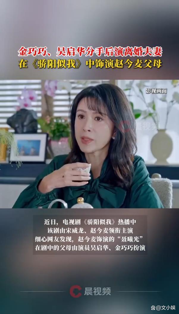 金巧巧吴启华差别22年后演鸳侣 昔日恋东说念主再续前缘