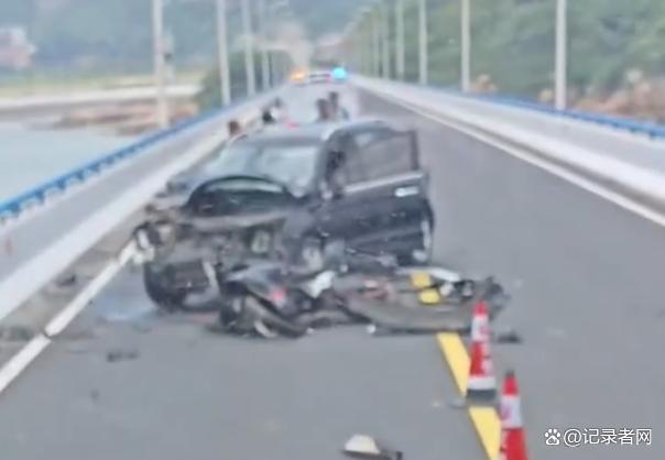溫州大橋車禍致摩托車手墜海 狹窄橋面致命碰撞