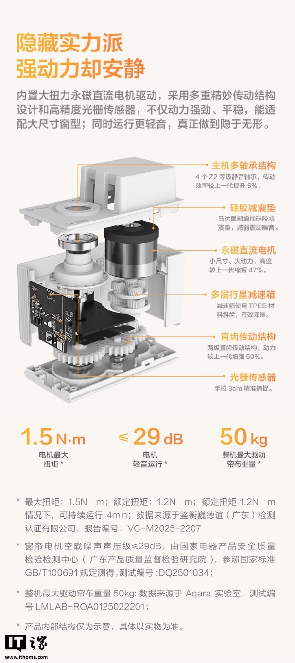 499 元:Aqara 发布首款支持苹果 Apple Home 的智能隐形窗帘电机 C200,支持 Zigbee 3.0 协议