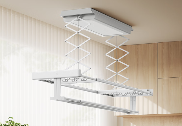 9.1 cm 厚度 + 31 英寸柔光灯：小米米家智能晾衣机 2 国补后 619 元