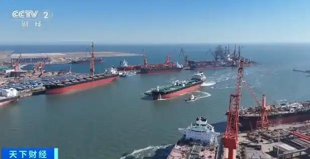 我国拿下90%超大型油轮新订单 造船技术领跑全球