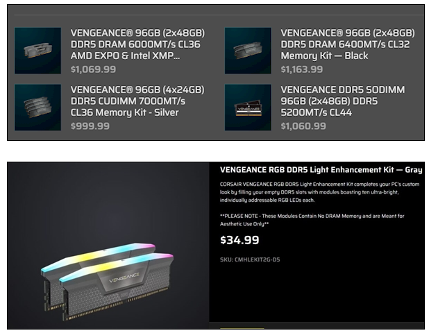 老外玩家曬96G內存條被掉包 換成廉價RGB燈條點個亮