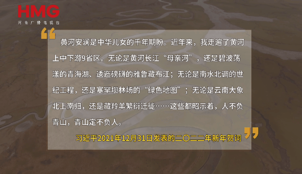 時(shí)政微視頻丨黃河更美了