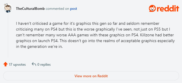 《浪人崛起》被粉絲批評畫麵過時 看起來像PS3遊戲