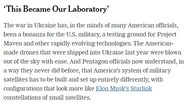 美媒披露：许多美官员将乌克兰战场视作“美军的富矿”，美军已把乌克兰战场当成试验场