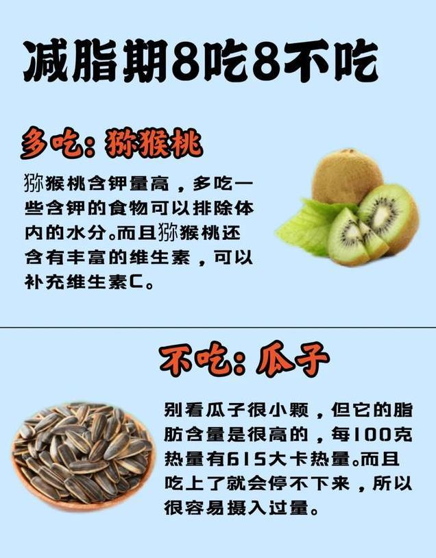 减脂期不知道吃什么？看这一篇就够了！稳稳瘦成小蛮腰