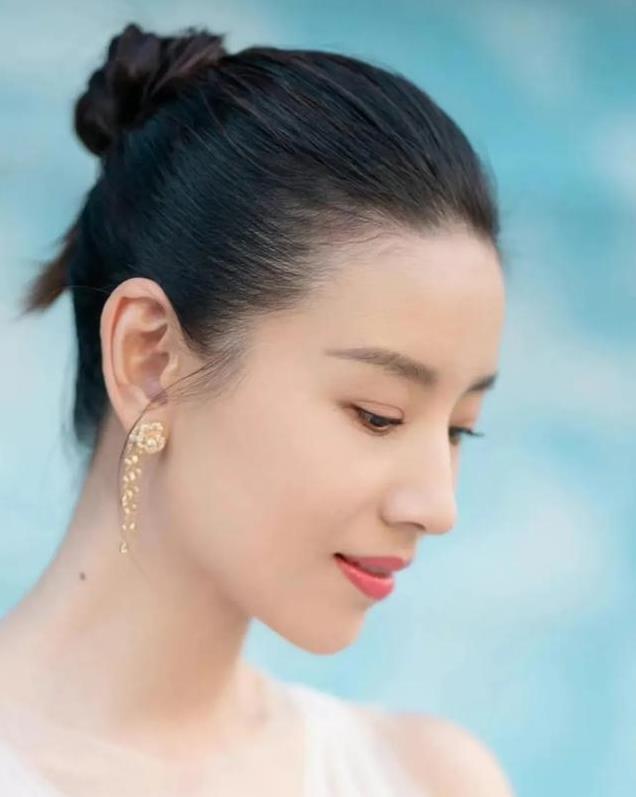 董洁侧颜美如画,鼻型完美无瑕,岁月沉淀后的她更具魅力!