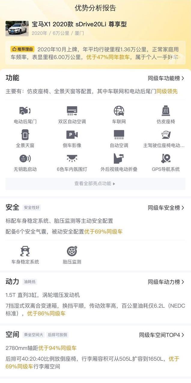 二手宝马X1sDrive20Li：豪华SUV性价比之选，轻松拥有品质生活！
