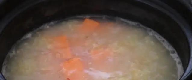 小米粥别直接煮！多加1步，红薯配出香浓味好喝到爆