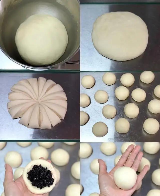 紫米面包火爆全网，16个一盘吃到爽，香甜秘方你也能学会！