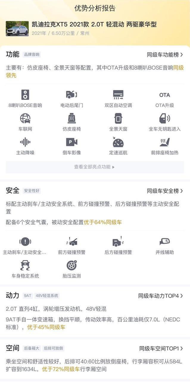 14万入手豪华XT5，省油又高级，值不值？
