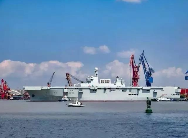 港媒评述075型战舰助力中国海军远征