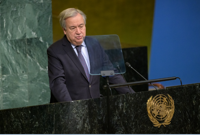 联合国秘书长：俄乌冲突升级或意味着世界走向“更广泛的战争”