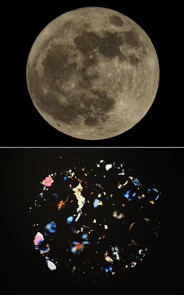 换个角度赏“月”！微观下的月壤也很美